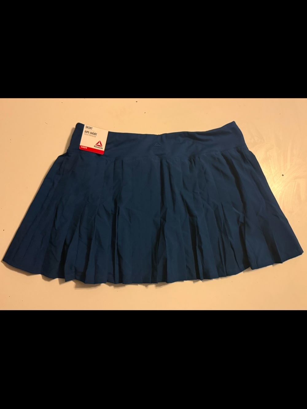 Reebok Navy Blue Pleated Skater Skirt XL
